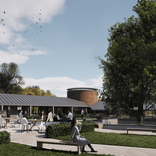 Gordon Murray Institute Courtyard